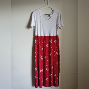 Studio Ease maxi dress women's size 12 Floral